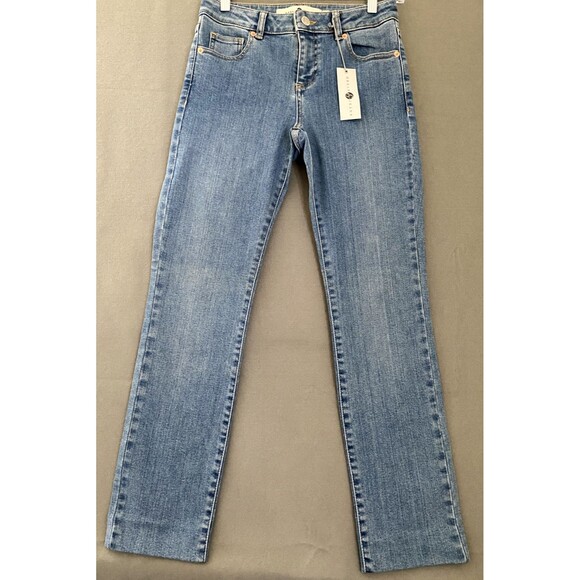 Heel Jeans Womens 26 x 28 Light Blue Skinny Denim Pants Stretch Slim Wash Casual - Picture 1 of 10